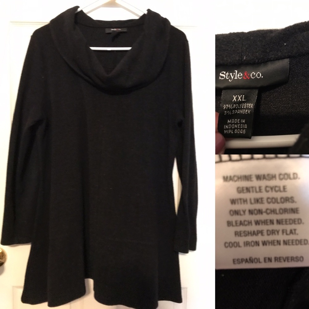 Black sweater